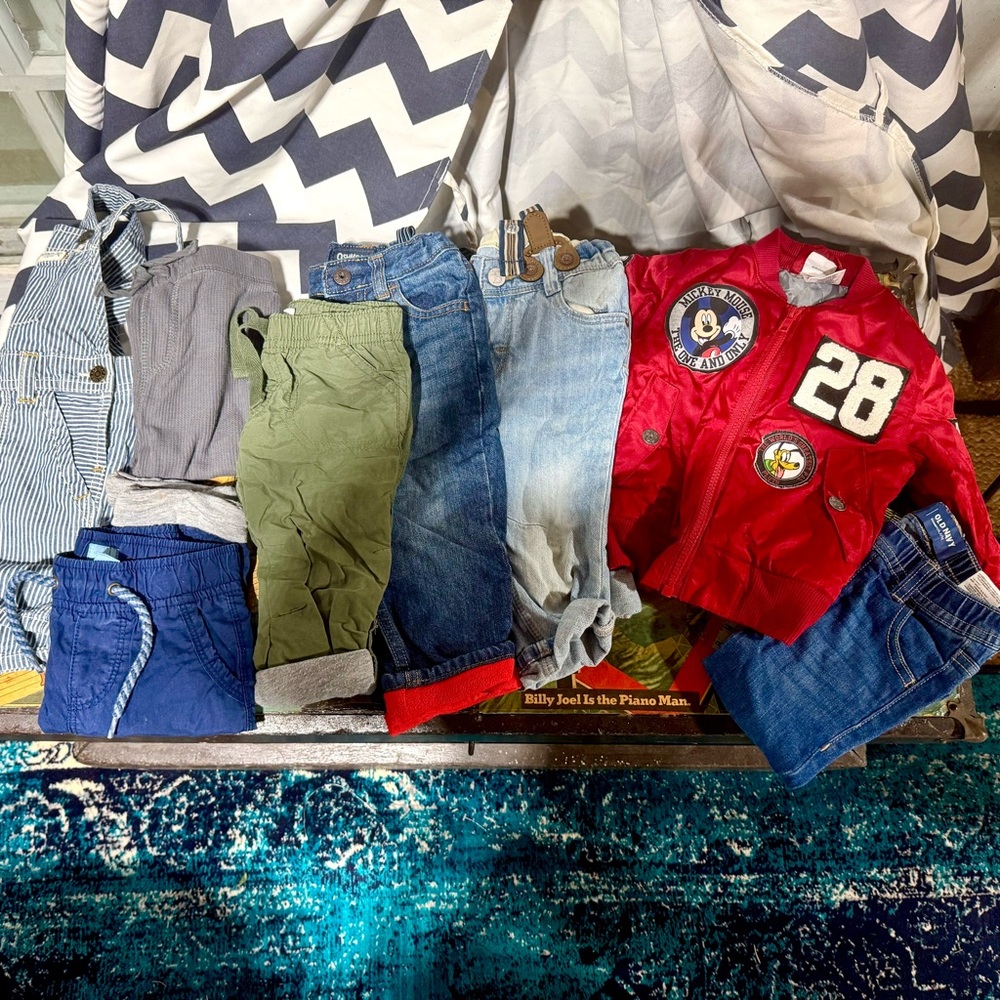 Kids Clothing Bundle with Red Jacket